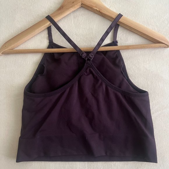 Athleta Eagle Pose Bra/Bralette Wild Raisin Size S - Picture 5 of 6